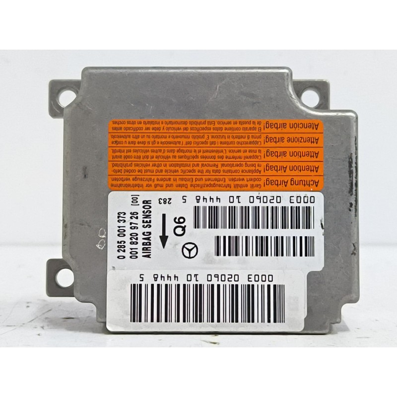 Recambio de centralita airbag para mercedes-benz clase c (w203) c 270 cdi (203.016) referencia OEM IAM 0285001373 0018209726 