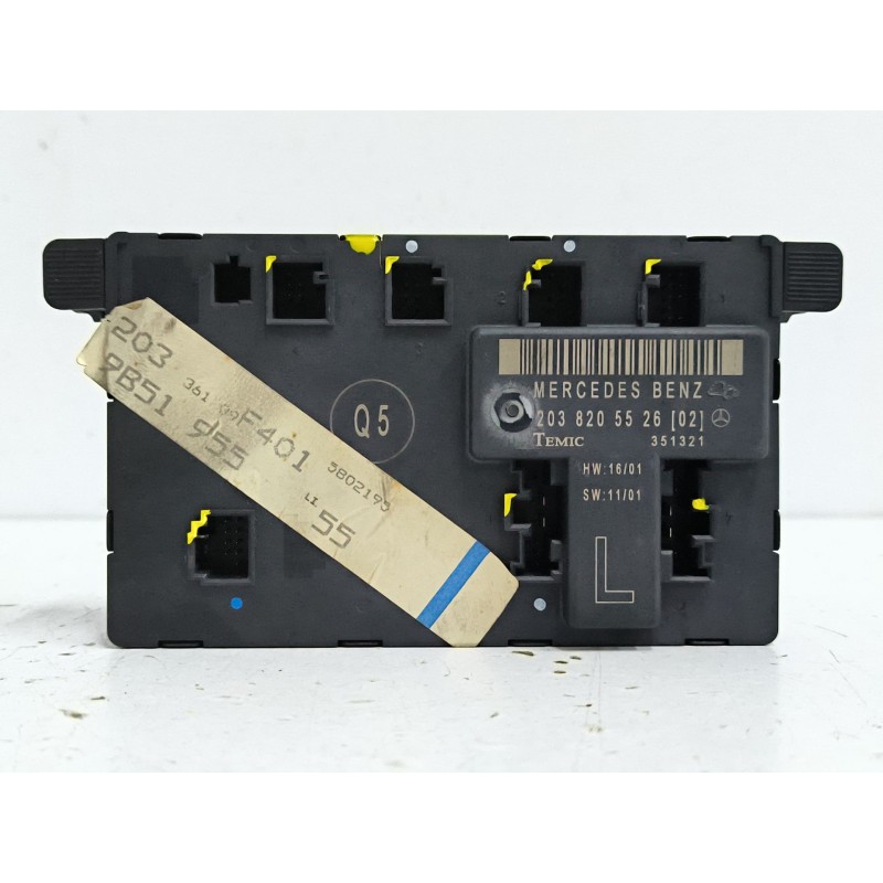 Recambio de modulo electronico para mercedes-benz clase c (w203) c 270 cdi (203.016) referencia OEM IAM 2038205526  