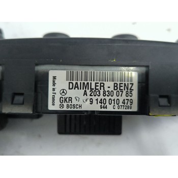Recambio de mando climatizador para mercedes-benz clase c (w203) c 270 cdi (203.016) referencia OEM IAM A2038300785 9140010479 
