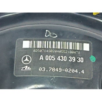 Recambio de servofreno para mercedes-benz clase c (w203) c 270 cdi (203.016) referencia OEM IAM A0054303930 0378490204 