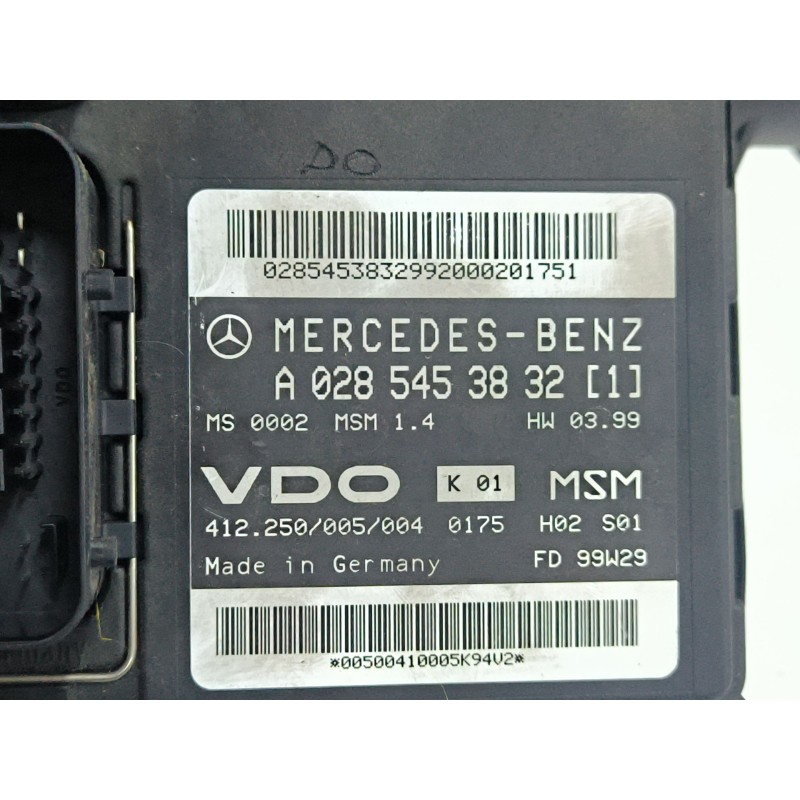 CENTRALITA MOTOR UCE A1661403000