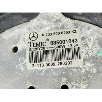 Recambio de electroventilador para mercedes-benz clase c (w203) c 270 cdi (203.016) referencia OEM IAM A2035000293 A2035000293KZ
