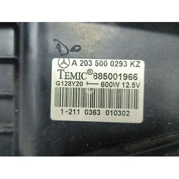 Recambio de electroventilador para mercedes-benz clase c (w203) c 270 cdi (203.016) referencia OEM IAM A2035000293 A2035000293KZ