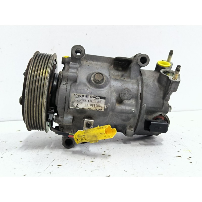 Recambio de compresor aire acondicionado para citroën berlingo multispace (b9) 1.6 hdi 110 referencia OEM IAM 9678656080  