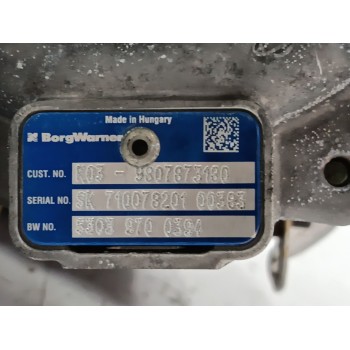 Recambio de turbocompresor para peugeot 508 sw i (8e_) 2.0 bluehdi 150 referencia OEM IAM 9807873180  
