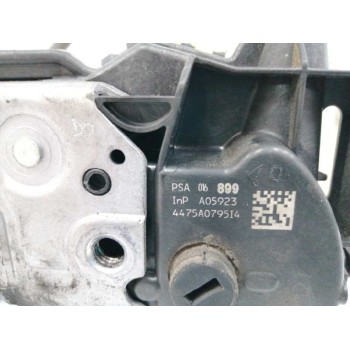Recambio de cerradura puerta delantera derecha para citroën c4 cactus 1.2 12v vti referencia OEM IAM A05923 PSA016899 