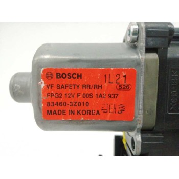 Recambio de motor elevalunas trasero derecho para hyundai i40 1.7 crdi cat referencia OEM IAM 834603Z010 F00S1A2937 