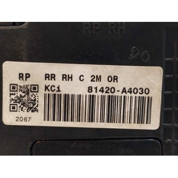 Recambio de cerradura puerta trasera derecha para kia carens iv 1.7 crdi referencia OEM IAM 81420A4030  