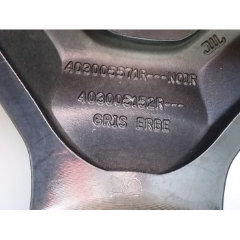 Recambio de llanta para renault captur i (j5_, h5_) 1.5 dci 90 referencia OEM IAM 403005571 6.5JX17 ET40 H4 4X105