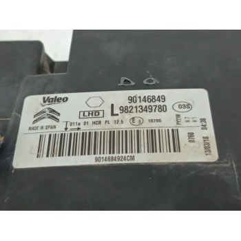 Recambio de faro izquierdo para citroën c4 cactus 1.6 bluehdi 100 referencia OEM IAM 9821349780  