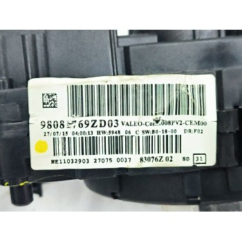 Recambio de mando multifuncion para peugeot 208 i (ca_, cc_) 1.2 vti 82 referencia OEM IAM 98081769ZD03  