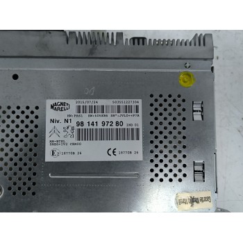 Recambio de sistema audio / radio cd para peugeot 208 i (ca_, cc_) 1.2 vti 82 referencia OEM IAM 9814197280  
