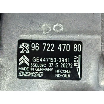 Recambio de compresor aire acondicionado para peugeot 208 i (ca_, cc_) 1.2 vti 82 referencia OEM IAM 9672247080  
