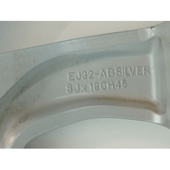 Recambio de llanta para land rover range rover evoque (l538) 2.0 d referencia OEM IAM EJ32ABSILVER 8JX18 ET45 H5 5X110