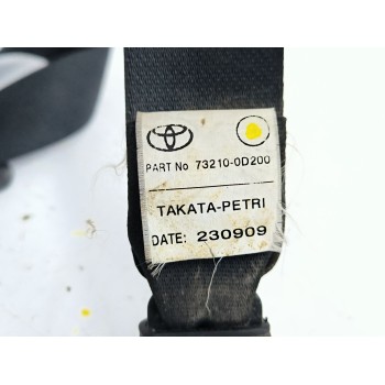 Recambio de cinturon seguridad delantero derecho para toyota yaris (_p9_) 1.0 vvt-i (ksp90_) referencia OEM IAM 732100D200  