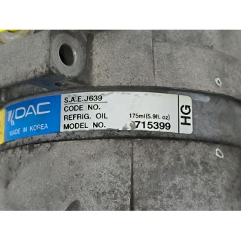 Recambio de compresor aire acondicionado para chevrolet lacetti (j200) 1.6 referencia OEM IAM 715399  