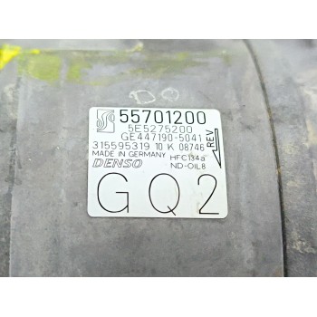 Recambio de compresor aire acondicionado para opel corsa d (s07) 1.2 (l08, l68) referencia OEM IAM 55701200 5E5275200 GE44719050