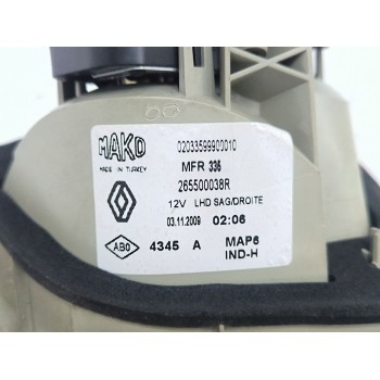 Recambio de piloto trasero derecho interior para renault fluence (l3_) 1.5 dci (l30b) referencia OEM IAM 265500038R 020335999000