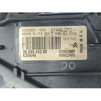 Recambio de faro derecho para citroën c5 iii (rd_) 1.6 hdi 110 referencia OEM IAM 6206 H8 9684845280 