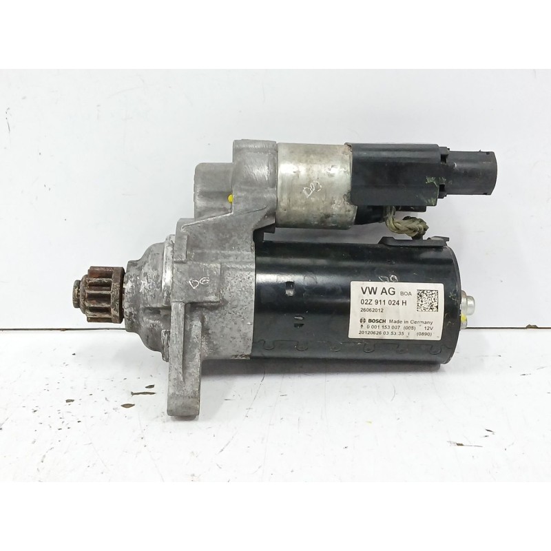 Recambio de motor arranque para volkswagen golf vi (5k1) 1.6 tdi referencia OEM IAM 02Z911024H  