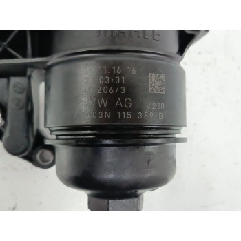 Recambio de soporte filtro aceite para volkswagen golf vii (5g1, bq1, be1, be2) 1.6 tdi referencia OEM IAM 03N117021 03N115389B 