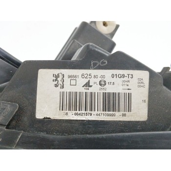 Recambio de faro izquierdo para peugeot 308 i (4a_, 4c_) 1.6 hdi referencia OEM IAM 9656162580  