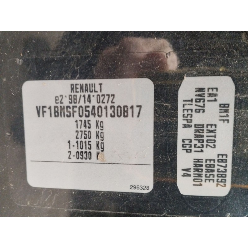 RENAULT MEGANE II (BM0/1_, CM0/1_) 2008