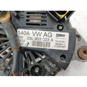 Recambio de alternador para volkswagen golf vi (5k1) 1.6 tdi referencia OEM IAM 03L903023A TG14C031 
