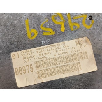 Recambio de sistema audio / radio cd para seat ibiza ii (6k1) 1.9 sdi referencia OEM IAM 6K0035152A  