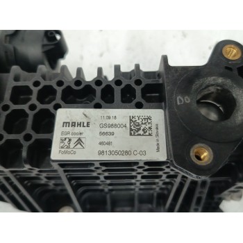 Recambio de enfriador egr para peugeot rifter 1.5 blue-hdi fap referencia OEM IAM 9813050280  