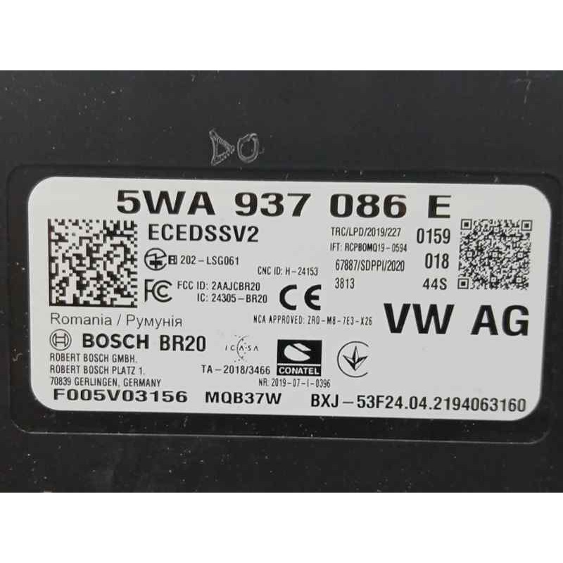 MODULO ELECTRONICO CONTROL RED DE A BORDO F005V03156