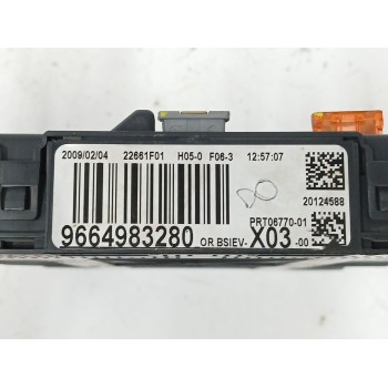 Recambio de caja reles / fusibles para citroën c3 i (fc_, fn_) 1.4 hdi referencia OEM IAM 9664983280 22661F01 