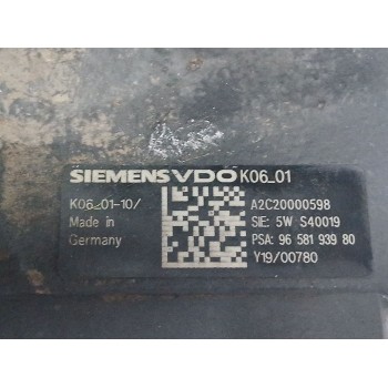 Recambio de bomba inyeccion para peugeot 407 2.0 16v hdi cat (rhr / dw10bted4) referencia OEM IAM 9658193980 A2C20000598 