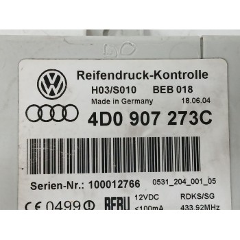 Recambio de modulo electronico para audi a6 c5 avant (4b5, 4b6) 2.5 tdi quattro referencia OEM IAM 4D0907273C  
