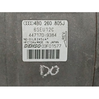 Recambio de compresor aire acondicionado para audi a6 c5 avant (4b5, 4b6) 2.5 tdi quattro referencia OEM IAM 4B0260805J 44717093