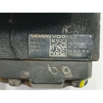 Recambio de bomba inyeccion para peugeot 407 (6d_) 2.0 hdi 135 (6drhrh, 6drhre, 6drhrg, 6drhrj) referencia OEM IAM 9658193980 A2