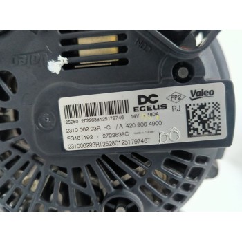 Recambio de alternador para renault clio v (b7_) 1.5 blue dci 100 (b7ad) referencia OEM IAM 231006293R  