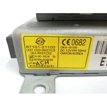Recambio de modulo electronico para ssangyong rodius 2.7 turbodiesel cat referencia OEM IAM 8716121100  
