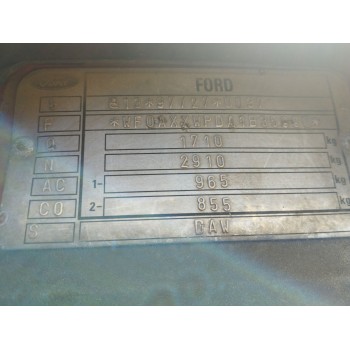 ford kuga i del año 2001