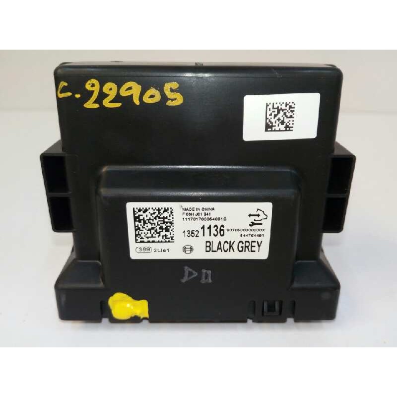 Recambio de modulo electronico para opel astra k lim. 5türig 1.6 cdti dpf referencia OEM IAM 13521136 F00HJ01841 