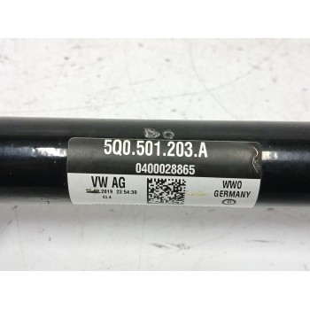 Recambio de transmision trasera izquierda para audi a3 sportback (8va, 8vf) 2.0 tfsi quattro referencia OEM IAM 5Q0501203A  