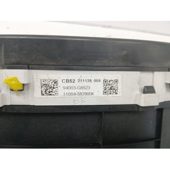 Recambio de cuadro instrumentos para kia picanto iii (ja) 1.0 referencia OEM IAM 94003G6523 11004587900K 