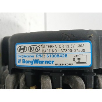 Recambio de alternador para kia picanto iii (ja) 1.0 referencia OEM IAM 3730007500  
