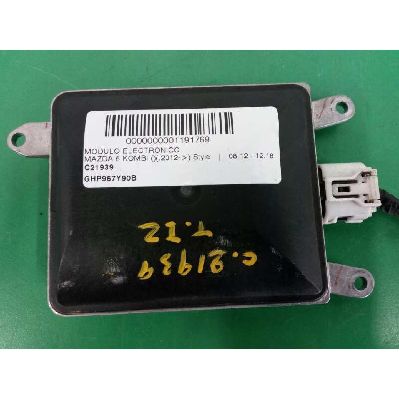 Recambio de modulo electronico para mazda 6 kombi ()(.2012) style referencia OEM IAM GHP967Y90B  