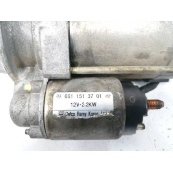 Recambio de motor arranque para ssangyong actyon 2.0 td cat referencia OEM IAM 6611513701  