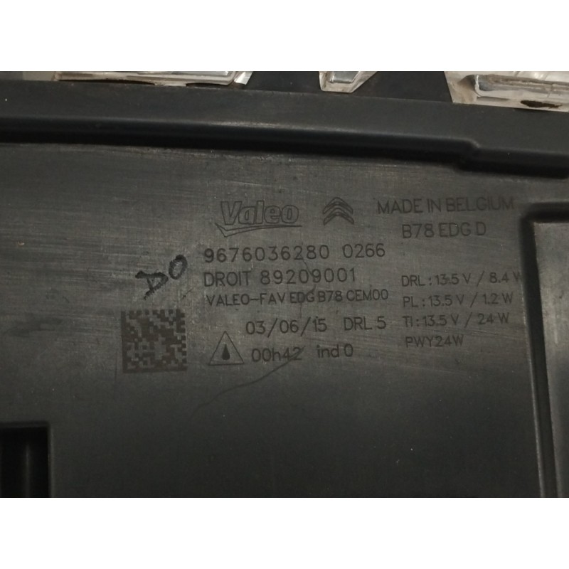 PILOTO DELANTERO DERECHO