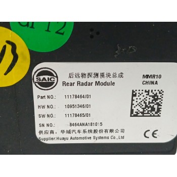 Recambio de modulo electronico para mg marvel r ev (ep21) referencia OEM IAM 11178464 REAR RADAR 