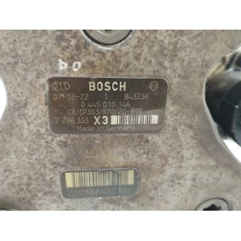 Recambio de bomba inyeccion para bmw serie 3 berlina (e90) 335d referencia OEM IAM 7798333 0445010146 