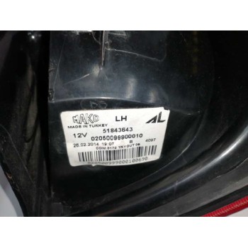 Recambio de piloto trasero izquierdo para fiat panda (319) 1.2 cat referencia OEM IAM 51843643  