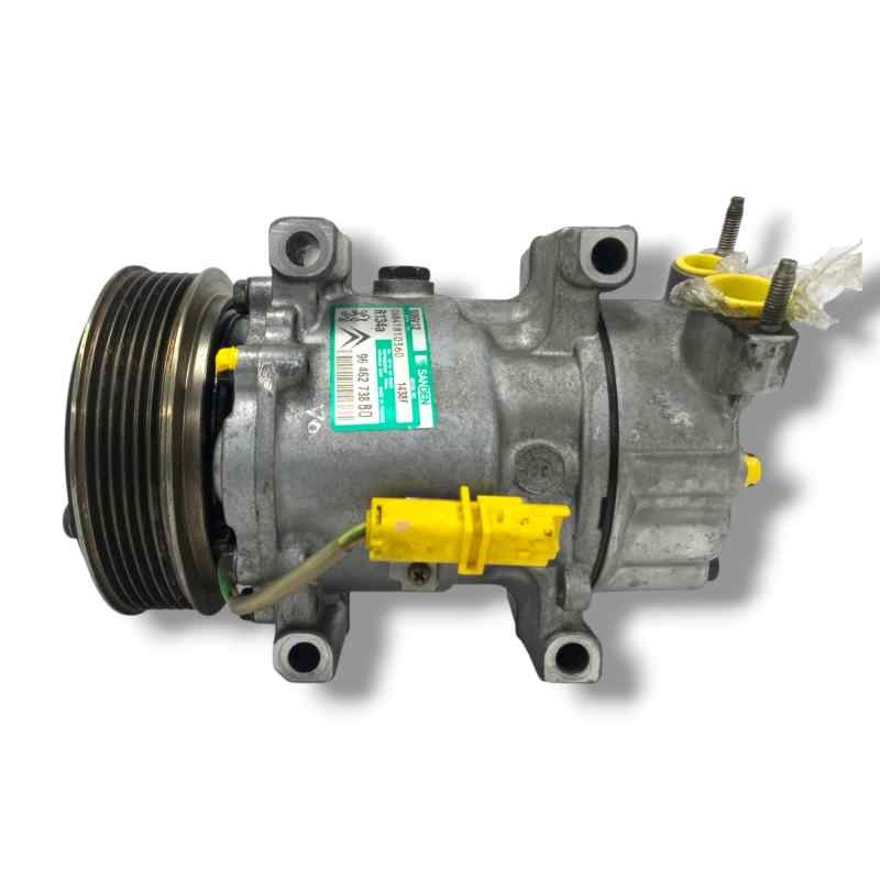 Recambio de compresor aire acondicionado para peugeot 206 berlina 2.0 hdi cat referencia OEM IAM 9646273880 SD6V12 